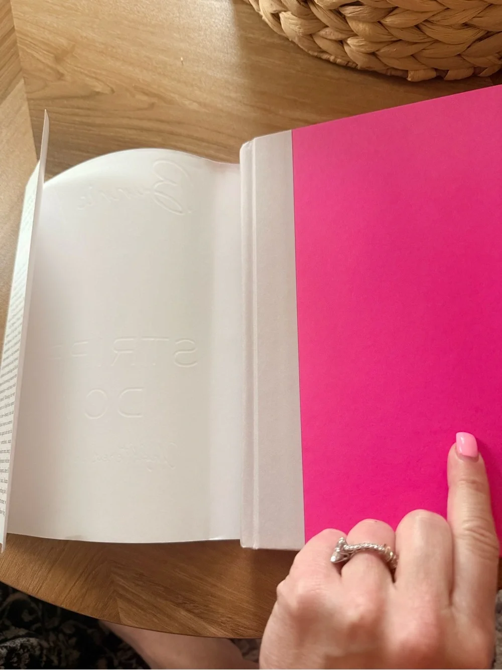 Bunnie XO "Stripped Down" Hardcover Book - Pink & White Cover - Picture 9 of 10